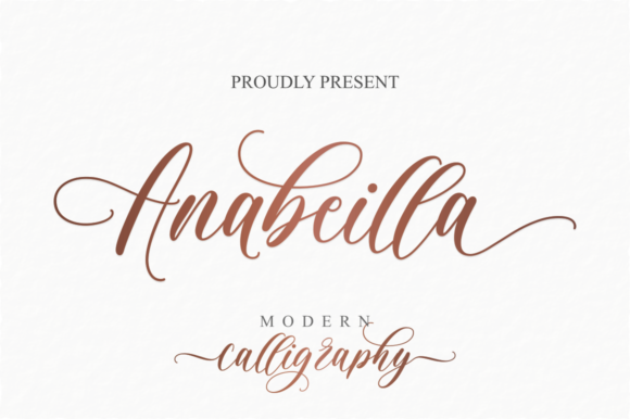 Anabeilla: A Script Font for Polished Branding