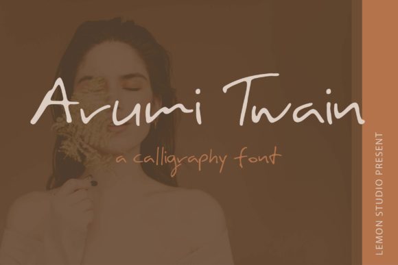 Arumi Twain: A Stylish Script Font