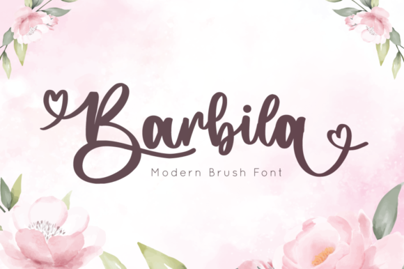 Barbila: A Script Font for Elegant Campaigns
