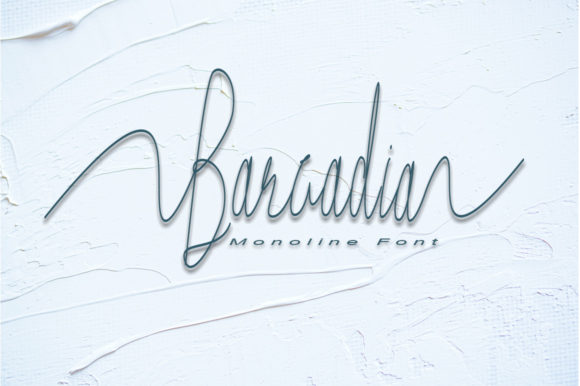 Barcadia: A Stylish Script Font for Crafters
