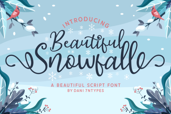 Beautiful Snowfall Font Review