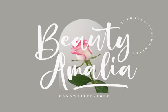 Beauty Amalia: A Script Font for Web Design