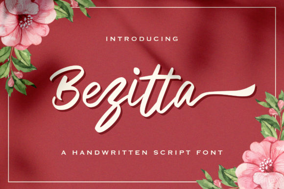 Bezitta: A Delicate Script Font