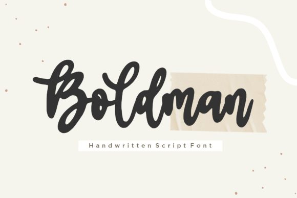 Boldman: A Bold Font for Business