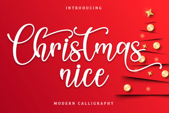 Christmas Nice Font for Web Design