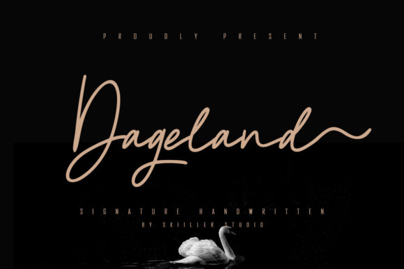 Dageland: A Refined Script for Elegant Design