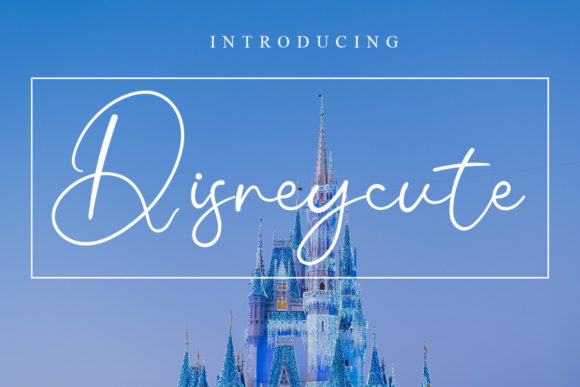 Disneycute: Elegant Script Font for Digital Marketing