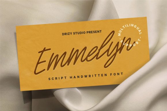 Emmelyn: A Script Font for Clear Campaigns