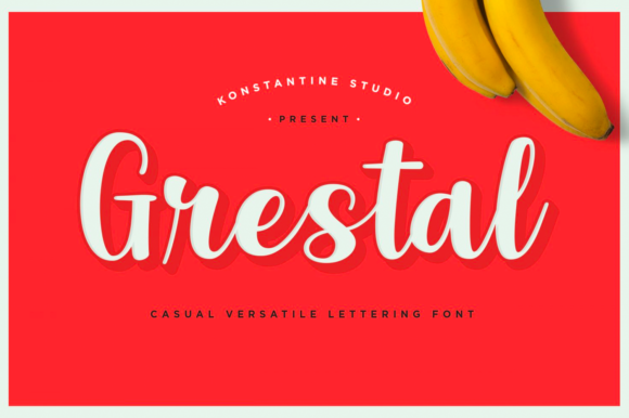 Grestal: A Script Font for Creative Web Design