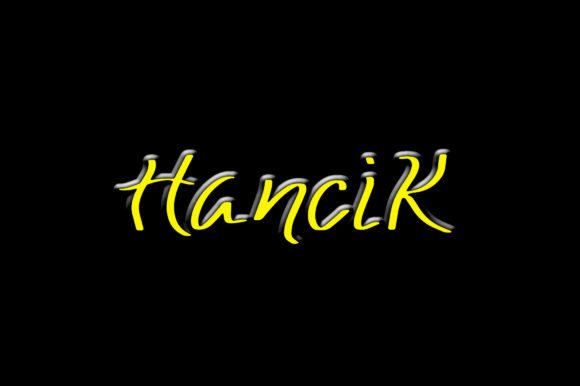 Hancik: A Script Font for Business Brilliance