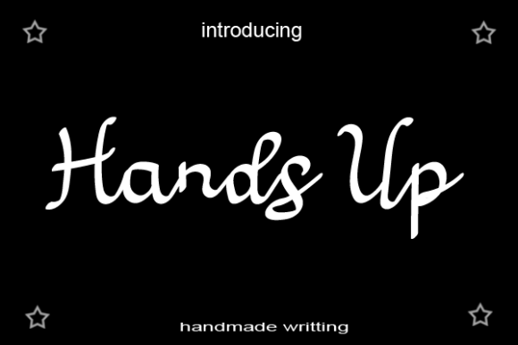 Hands Up Font Review