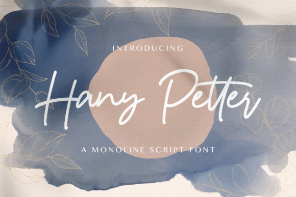 Hany Petter: A Script Font for Elegant Design