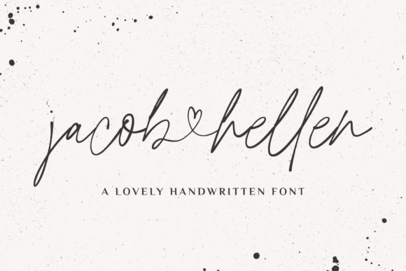 Jacob Hellen: A Script Font for Elegant Design