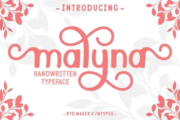 Malyna: A Script Font of Elegance
