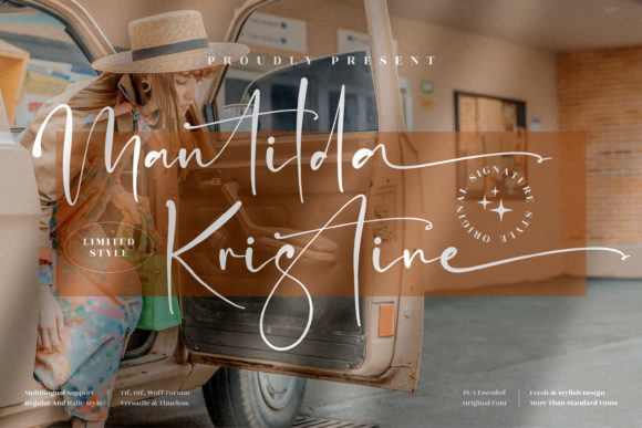 Mantilda Kristine Font Review