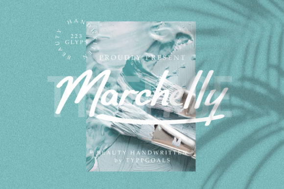 Marchelly: A Script Font for Creative Projects