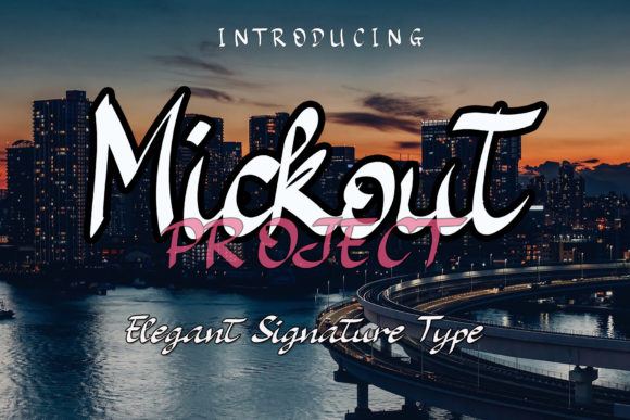 Mickout Project Font for Business