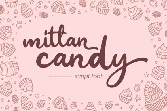 Mittan Candy: A Elegant Script Font