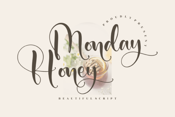 Monday Honey Font for Editorial Design