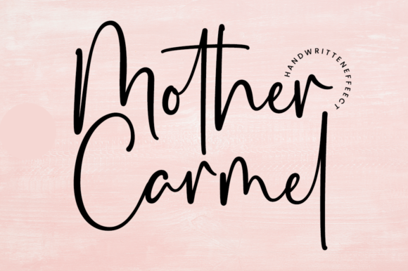 Mother Carmel: A Magical Script Font