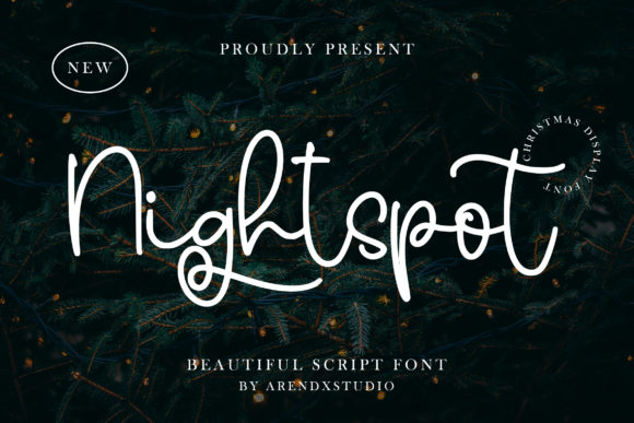 Nightspot: A Script Font for Digital Design