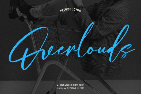 Overlouds: A Refined Script Font