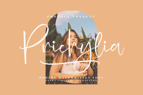 Prichylia: A Playful Script Font
