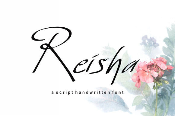Reisha: A Script Font for Elegant Web Design