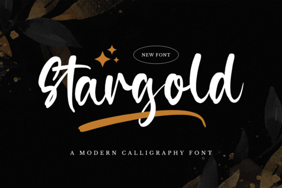 Stargold: A Script Font for Elegant Designs