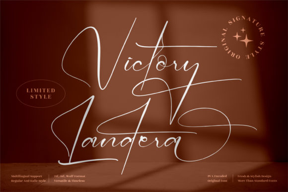 Victory Landera Font Review