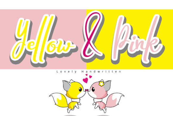 Yellow Pink: A Script Font for Elegant Design